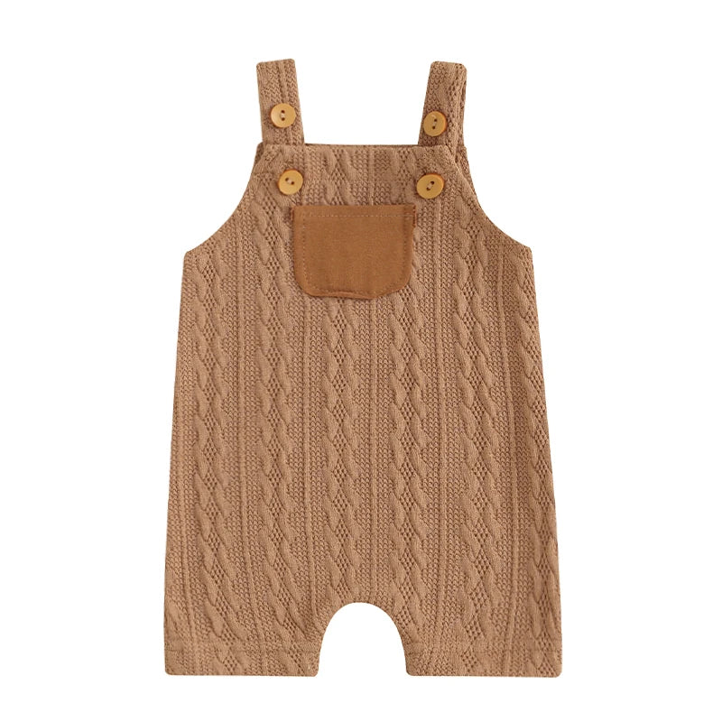 Contrast Pocket Romper