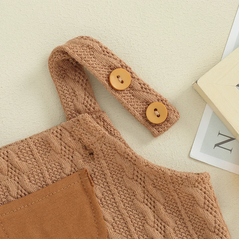 Contrast Pocket Romper